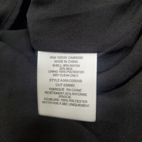 Joie Black Velvet One-Shoulder Dress - Picture 12 of 13